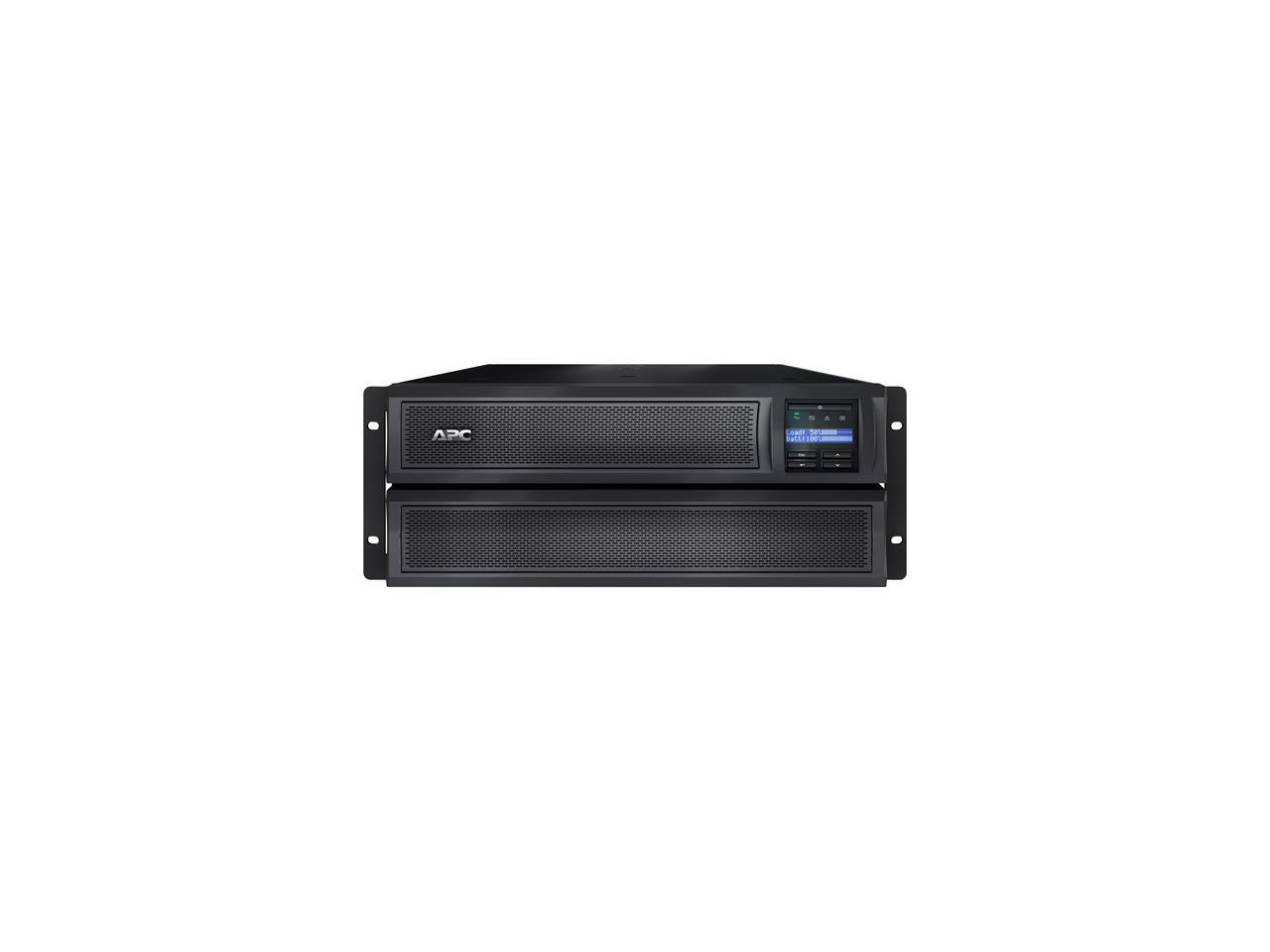 APC UPS, 3000 VA Smart-UPS Sine Wave, Short Depth UPS Battery Backup with