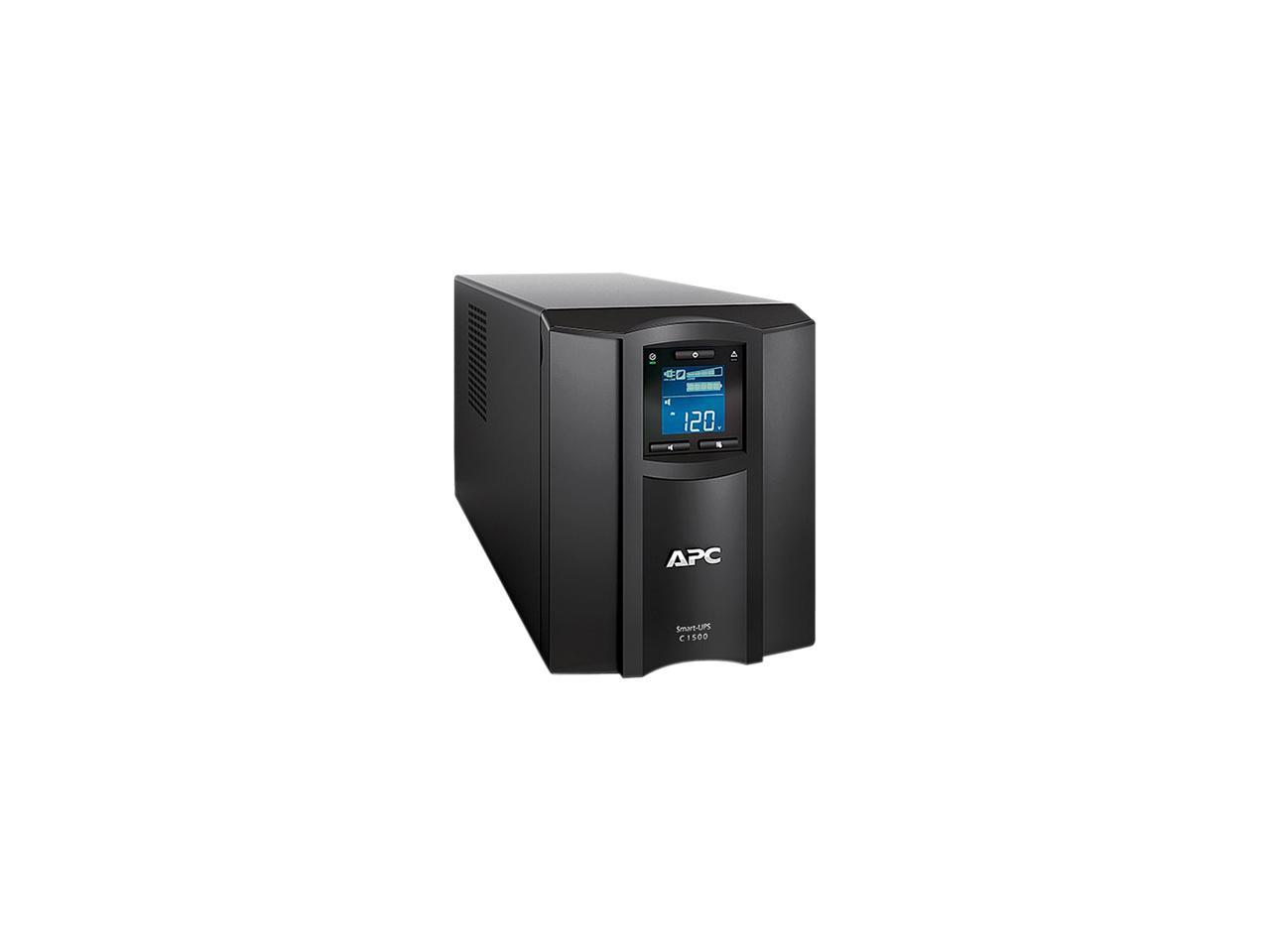 APC SMC1500C 1440 VA 900 Watts 8 Outlets UPS