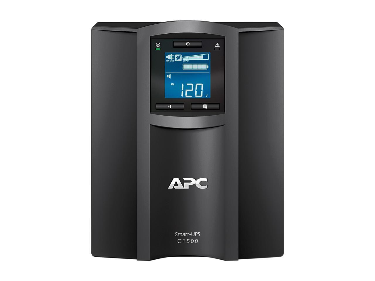 APC SMC1500C 1440 VA 900 Watts 8 Outlets UPS