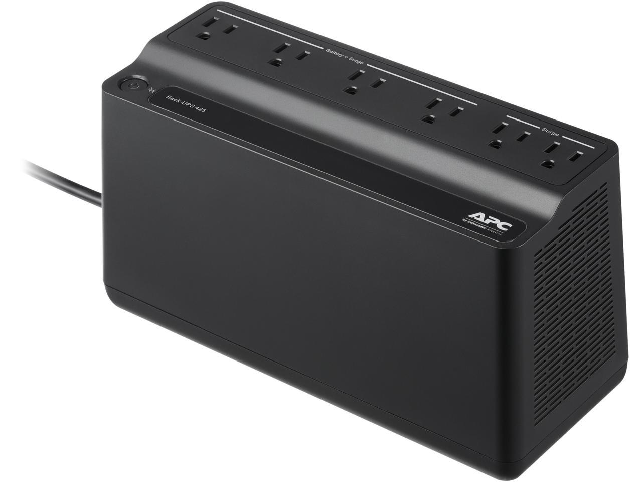 APC Back-UPS BE425M 425 VA 255 Watts 6 Outlets UPS