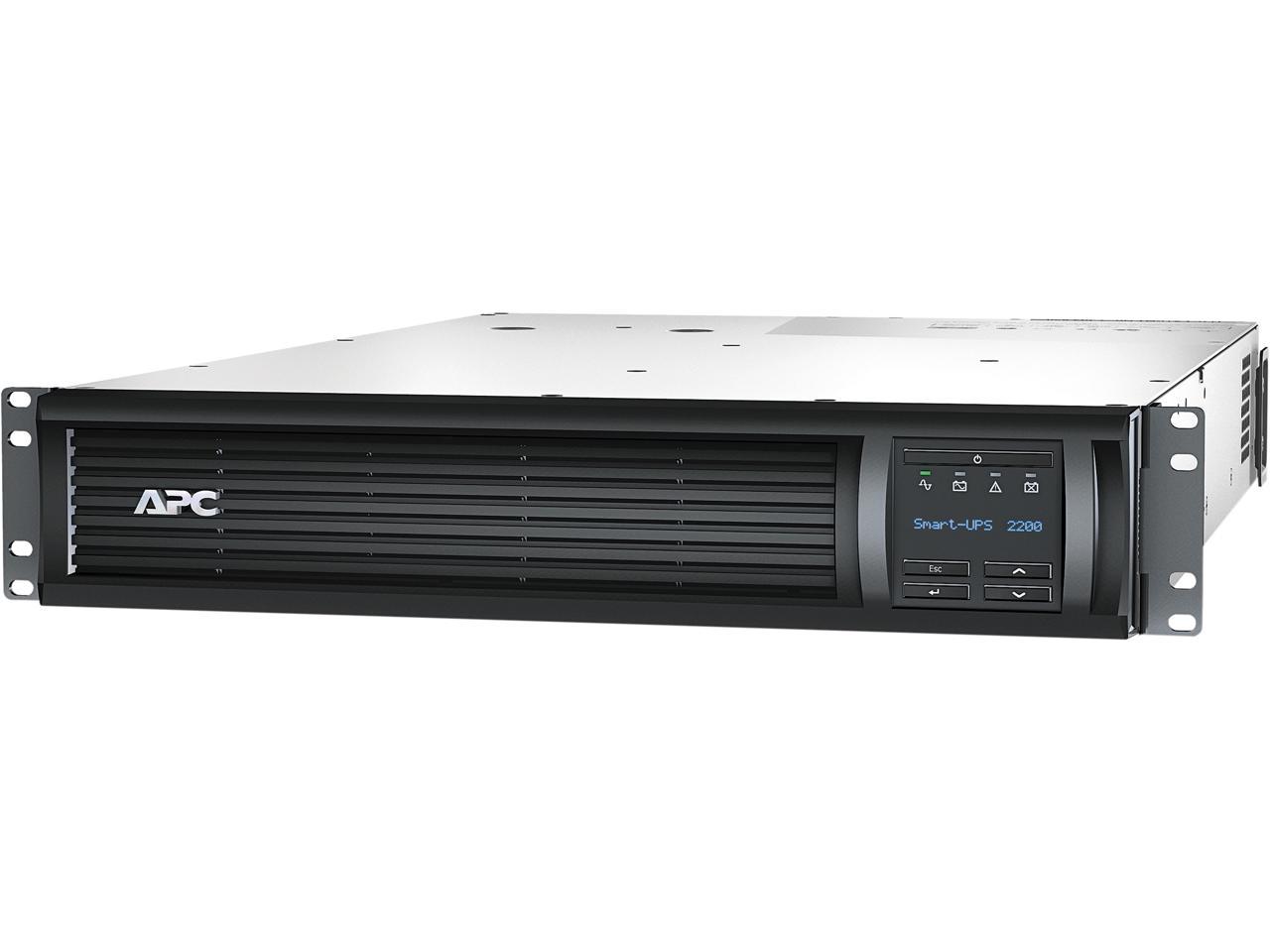 APC SMT2200RM2UC 2200 VA 1980 Watts 8 Outlets UPS