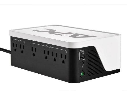 APC UPS Battery Backup, 700VA UPS with 4 Backup Battery Outlets