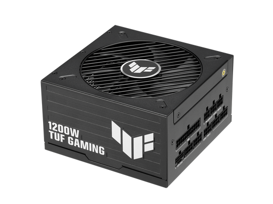 ASUS TUF Gaming 1200P R power supply unit side profile view