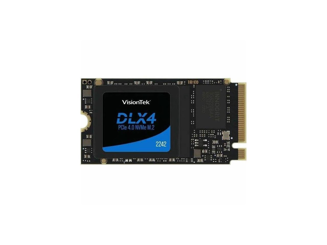 VisionTek 2 TB DLX4 Solid State Drive - M.2 2242 Internal - PCI Express NVMe