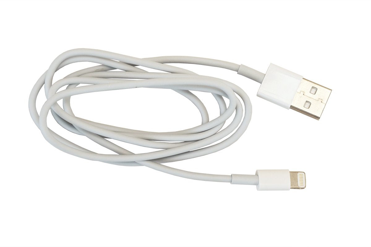 VisionTek 900704 White Lightning to USB White 1 Meter Cable