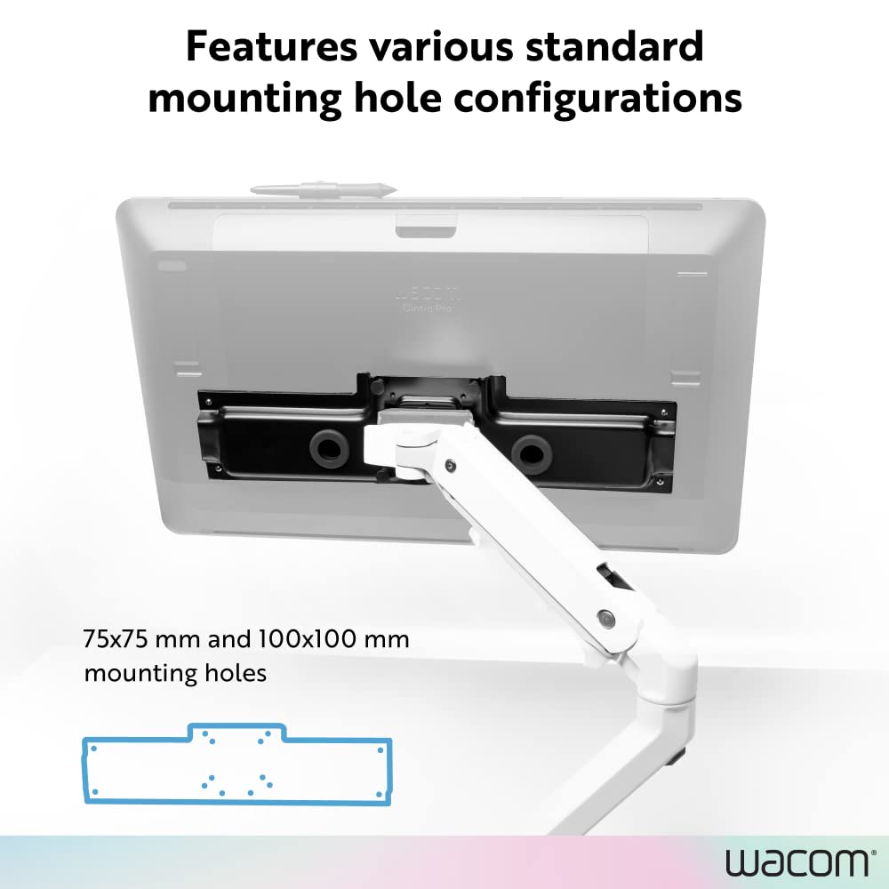 Wacom Mounting Bracket for Tablet - 32" Screen Support - 36.82 lb Load Capacity