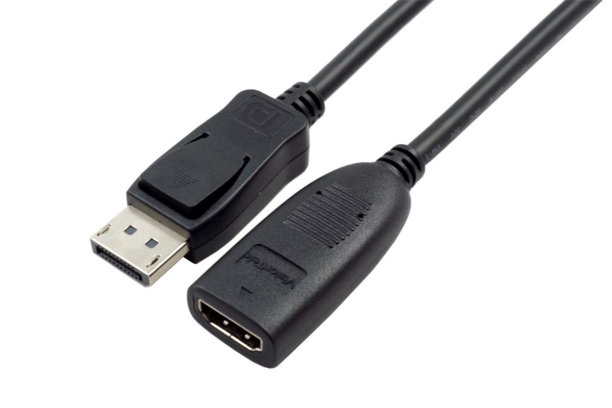 VisionTek 900857 DisplayPort to HDMI 2.0 Active Adapter (M/F)