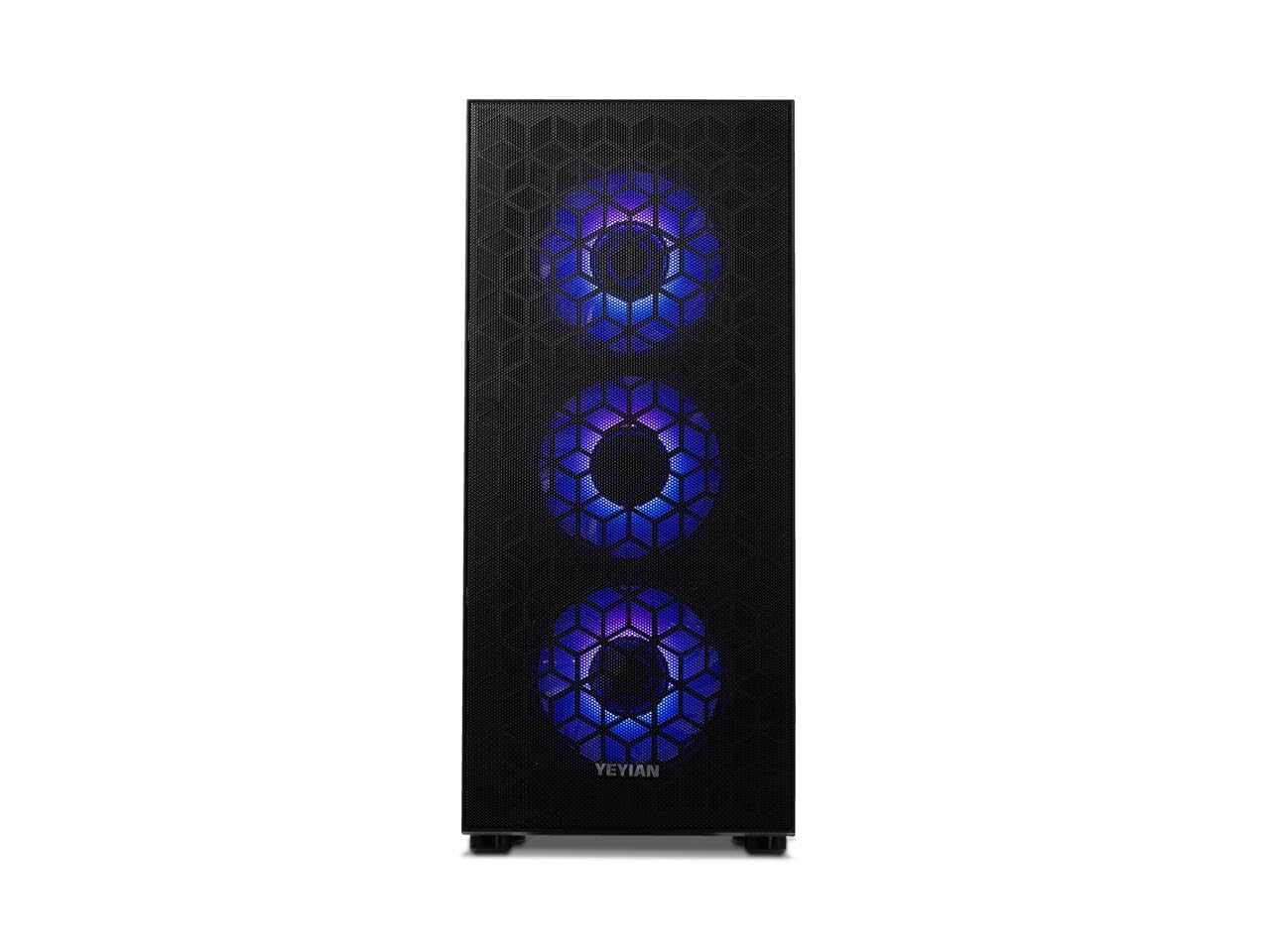 Yeyian Yumi Gaming PC Desktop INTEL Core i5 12400F, Nvidia RTX 4060, 1TB NVMe