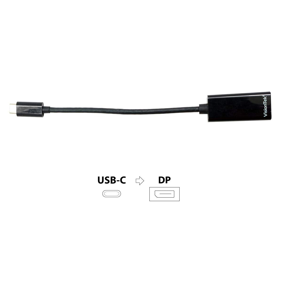 VisionTek 900817 USB 3.1 Type C to DisplayPort Adapter (M/F)