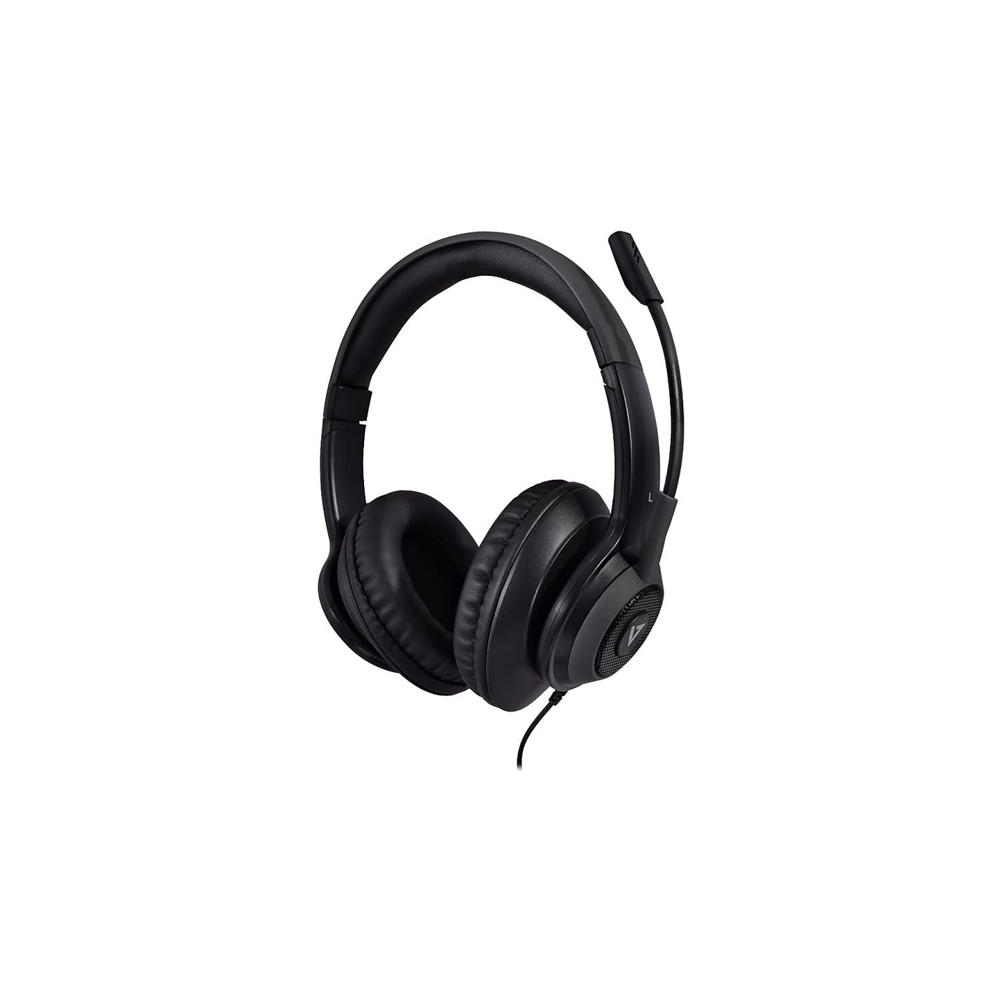 V7 Premium Over-Ear Stereo Headset with Boom Mic HC701