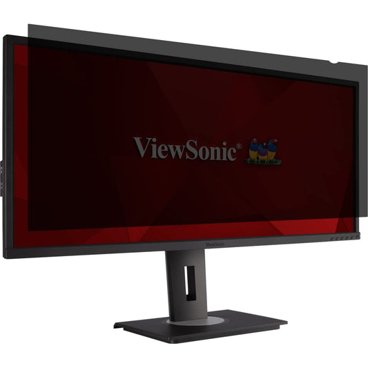 ViewSonic VP-PF-3400 34" Privacy Filter Screen Protector Clear Black