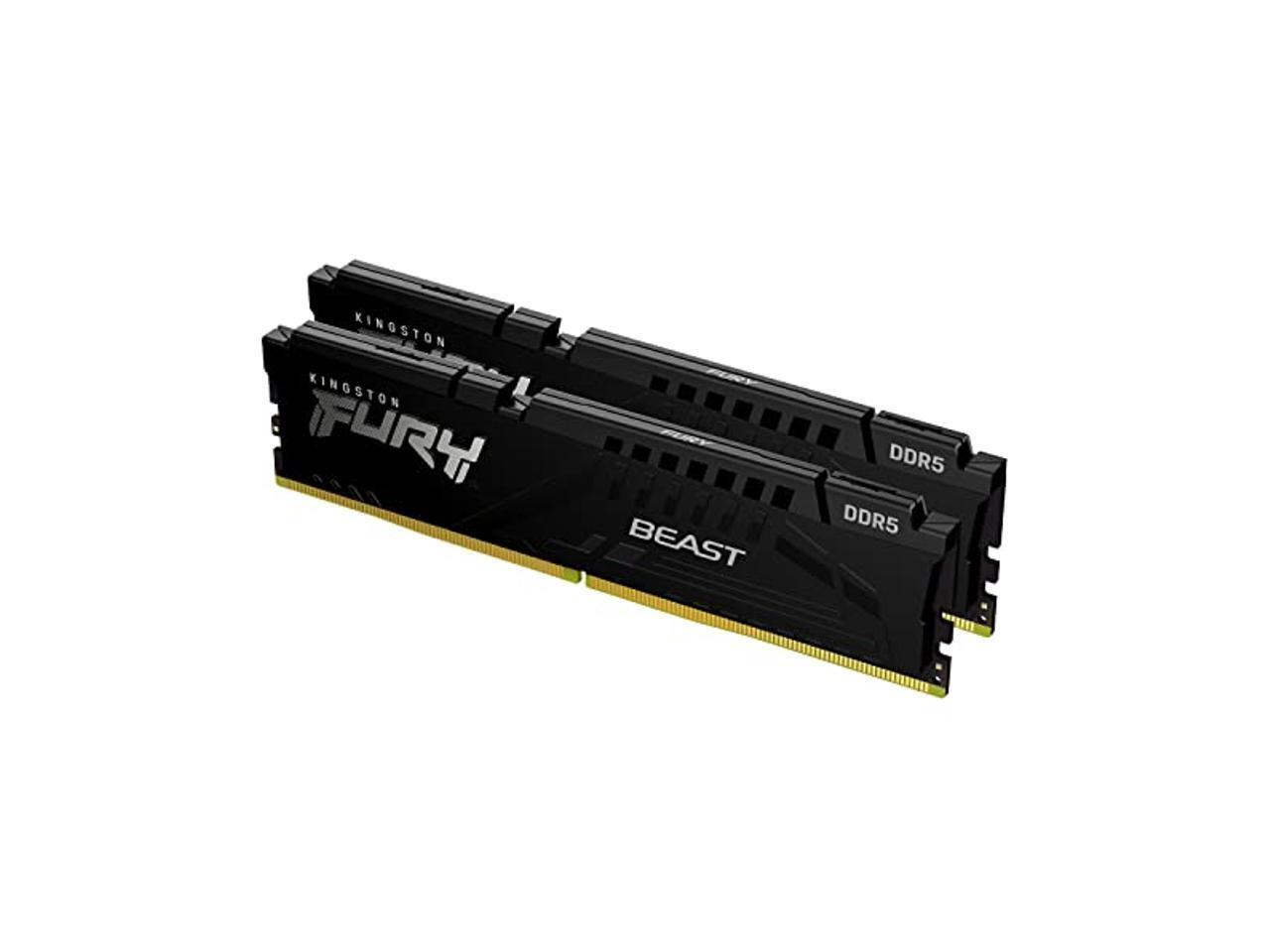 Kingston FURY Beast 32GB (2 x 16GB) DDR5 5600 (PC5 44800) Memory
