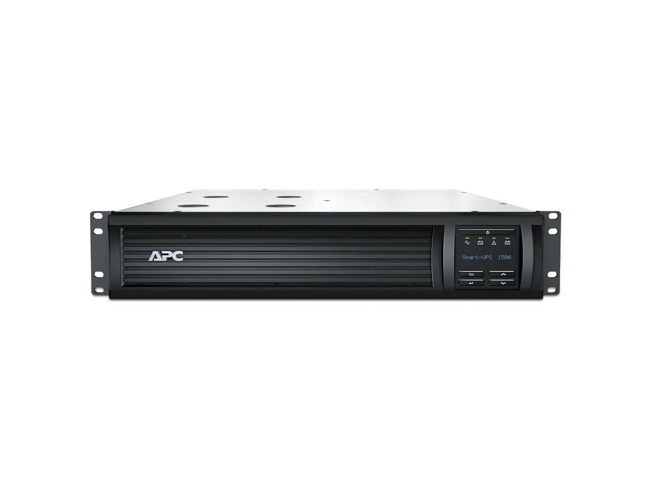 APC Smart-UPS, Line Interactive, 1500VA, Rackmount 2U, 120V