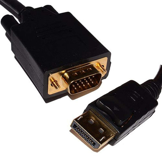 4XEM 6Ft DisplayPort To VGA M/M Adapter Cable