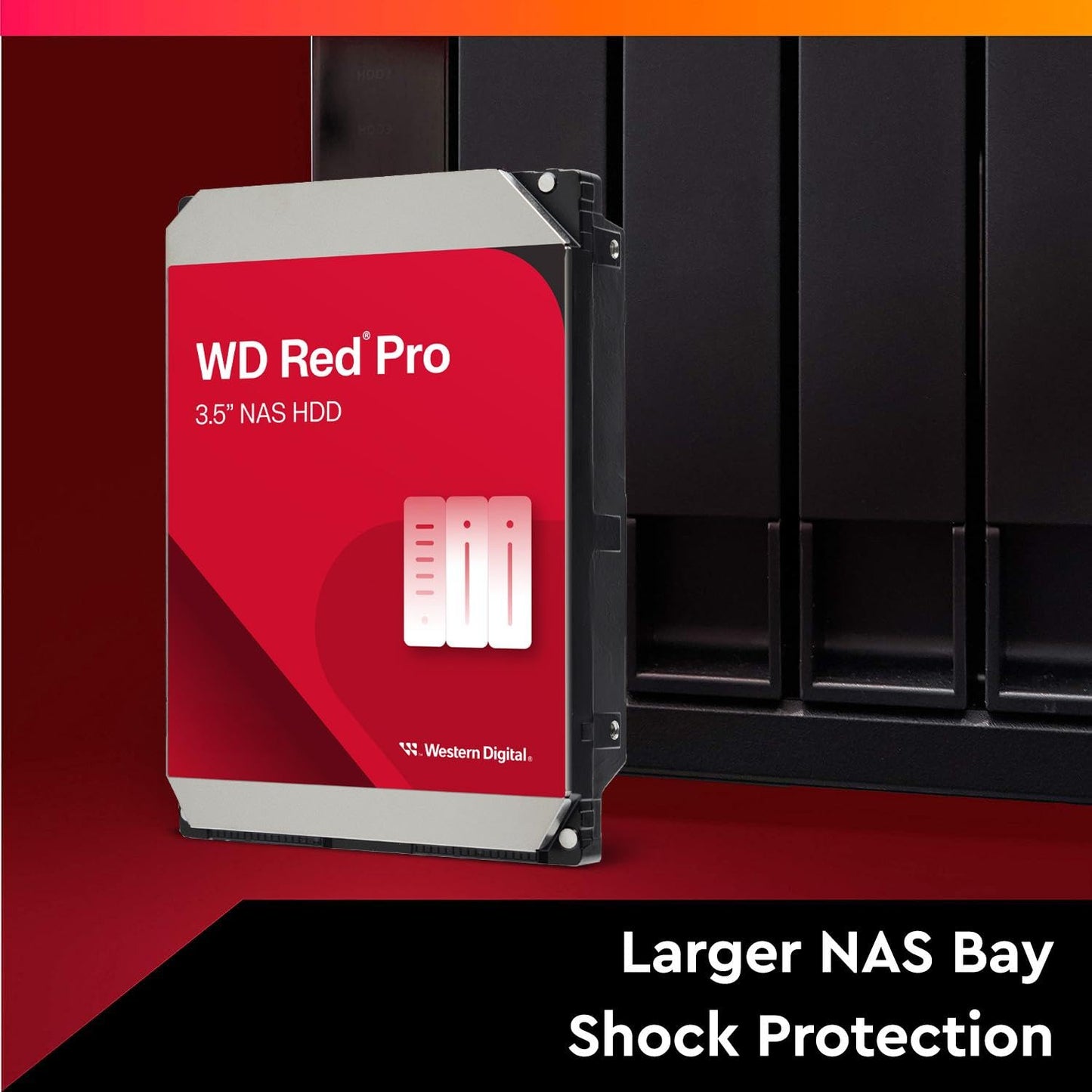 WD Red Pro WD6005FFBX 6TB 7200 RPM 256MB Cache SATA 6.0Gb/s 3.5" Hard Drives