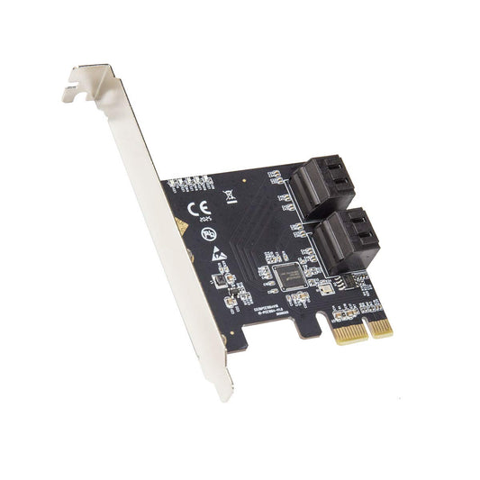 4 Port SATA III PCI-e 3.0 x1 Card Non-Raid with Low Profile Bracket