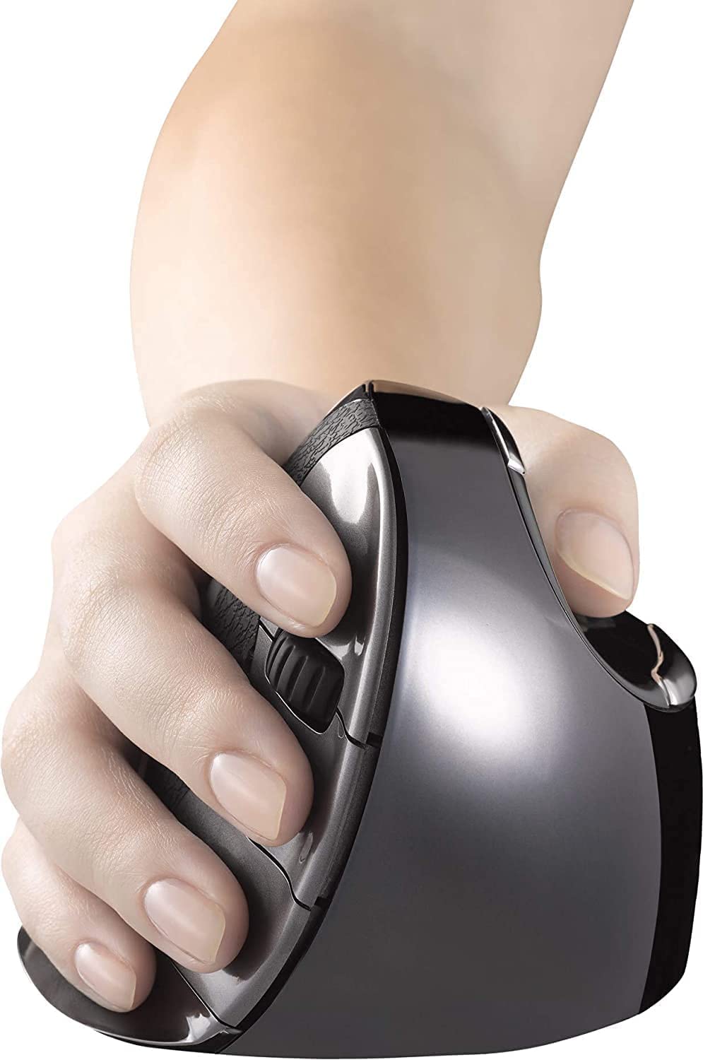 WORLDS FIRST MOUSE WITH GROOVED BUTTONS,YOUR FINGERTIPS REST IN A SHALLOW GROOVE