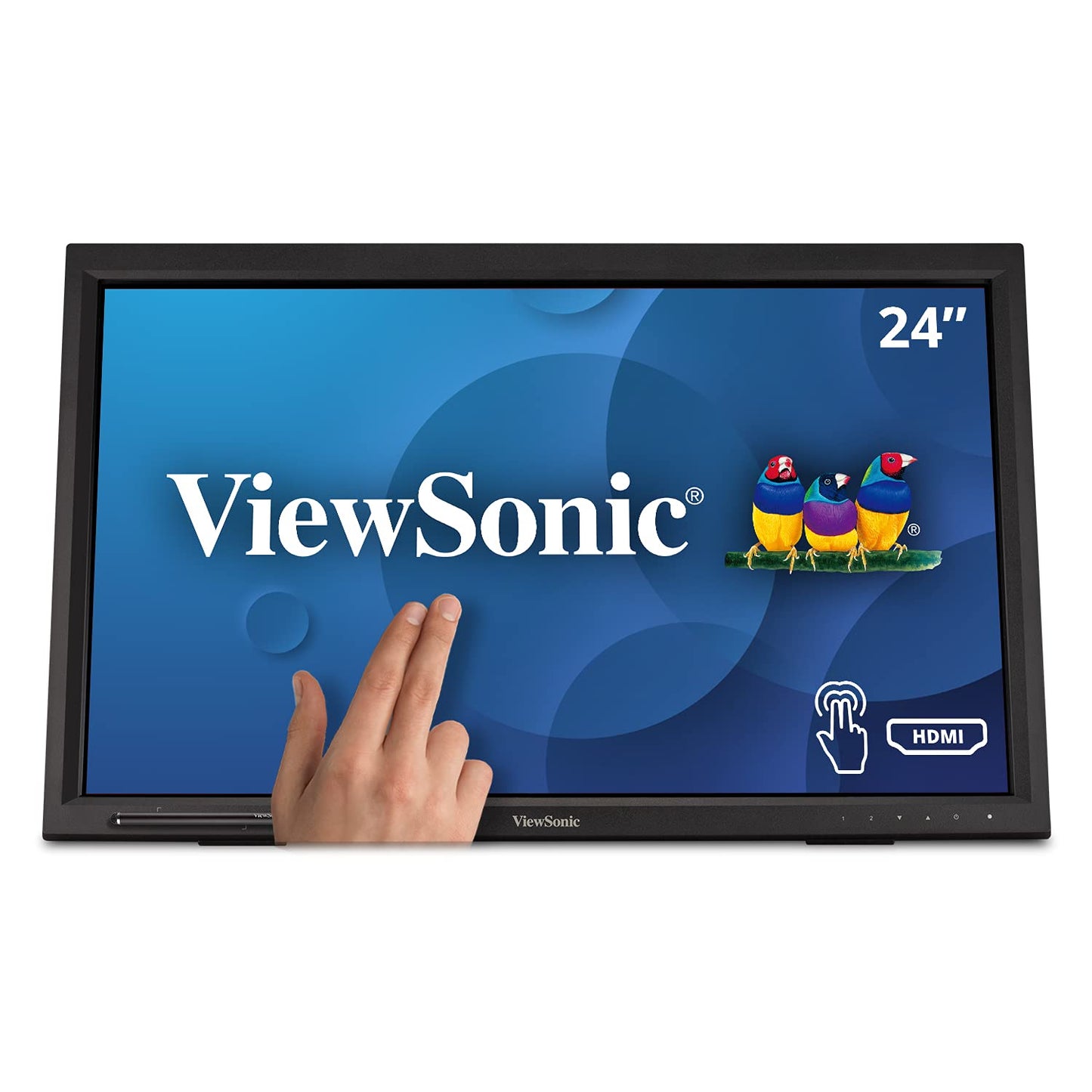 ViewSonic TD2423d 24 Inch 1080p 75 Hz 10-Point Multi IR Touch Screen with Eye