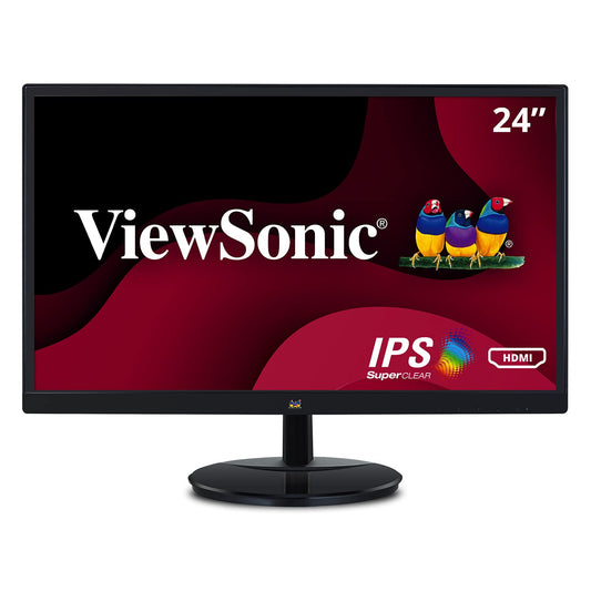 ViewSonic VA2459-SMH 24 Inch IPS 1080p Frameless LED Monitor with HDMI and VGA