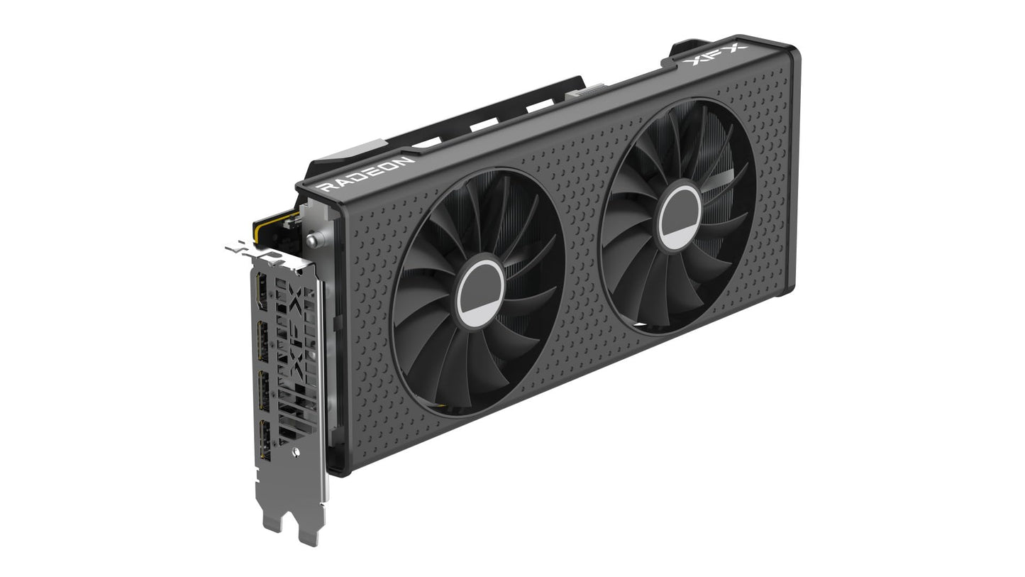 XFX SPEEDSTER SWFT210 Radeon RX 7800 XT 16GB GDDR6 PCI Express 4.0 x16 ATX Video Card RX-78TSWFTFP