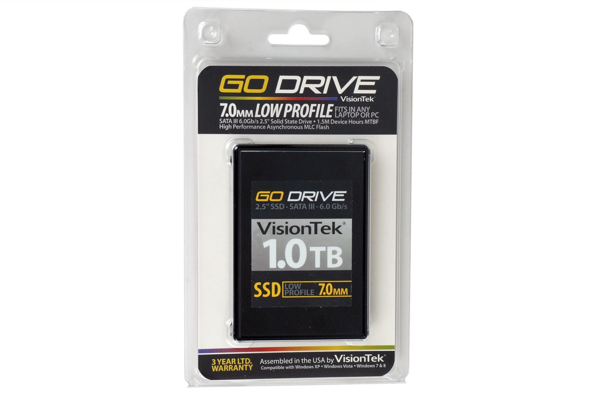 VisionTek Go Drive 2.5" 1TB SATA III Internal Solid State Drive (SSD) 900781