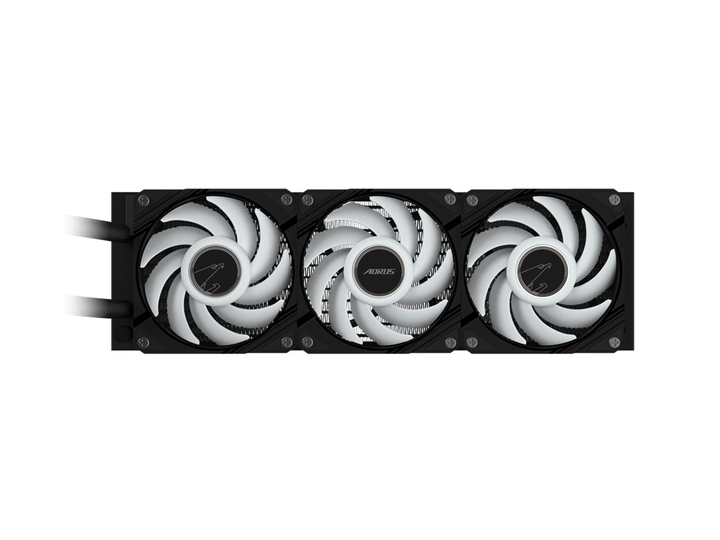 AORUS WATERFORCE II 240 Liquid CPU Cooler, 240mm Radiator with 2x 120mm low