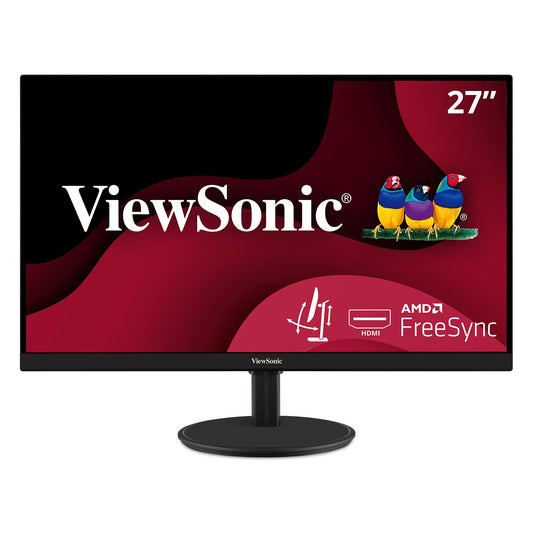 ViewSonic VA2447-MHJ 24 Inch Full HD 1080p Monitor with Advanced Ergonomics,