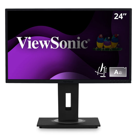 ViewSonic VG2448-PF 24 Inch IPS 1080p Ergonomic Monitor with Built-In Privacy