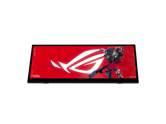 Front view of Asus ROG Strix XG129C 12-inch portable gaming monitor