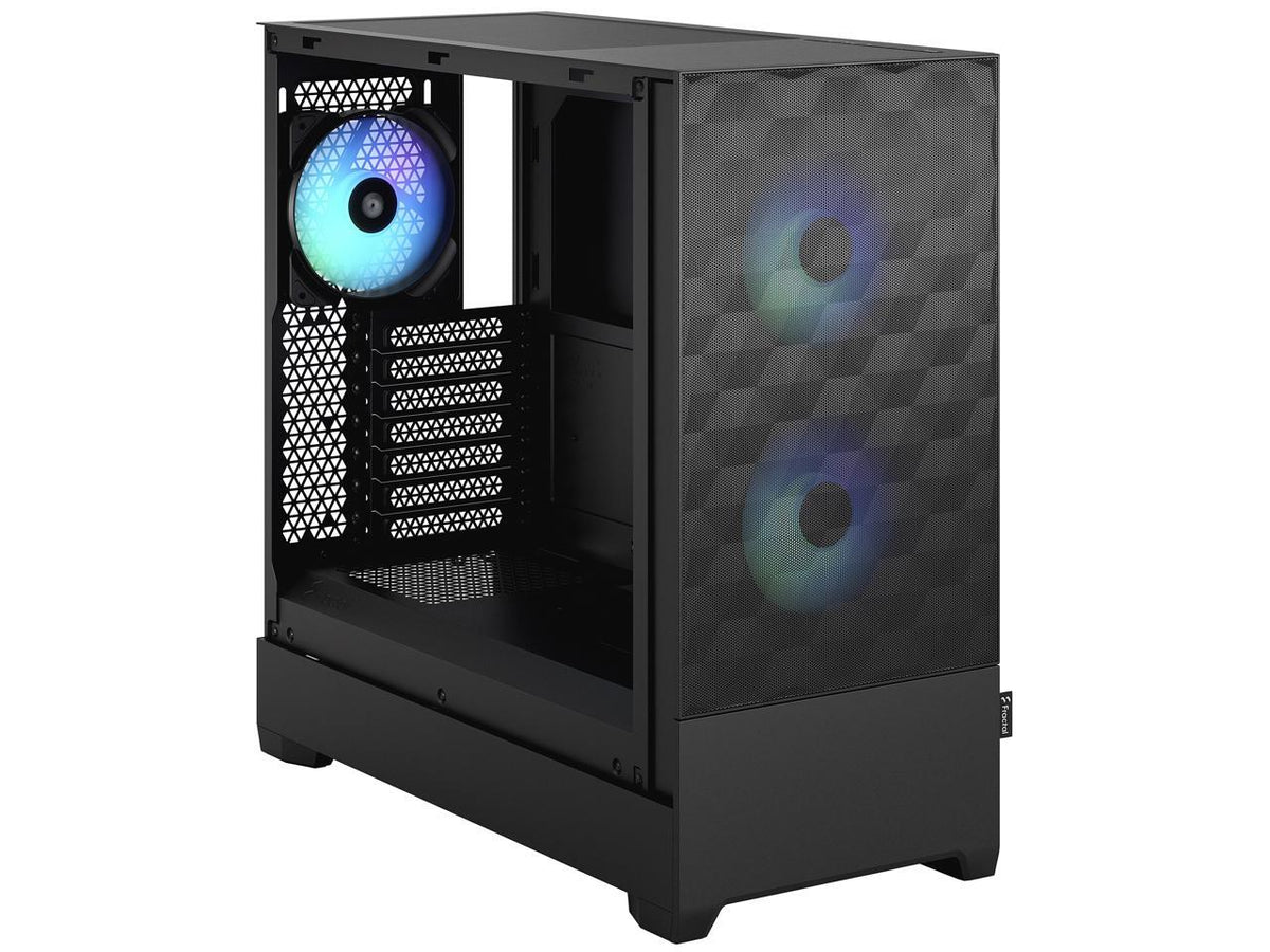Fractal Design Pop Air RGB case with interior lighting activated