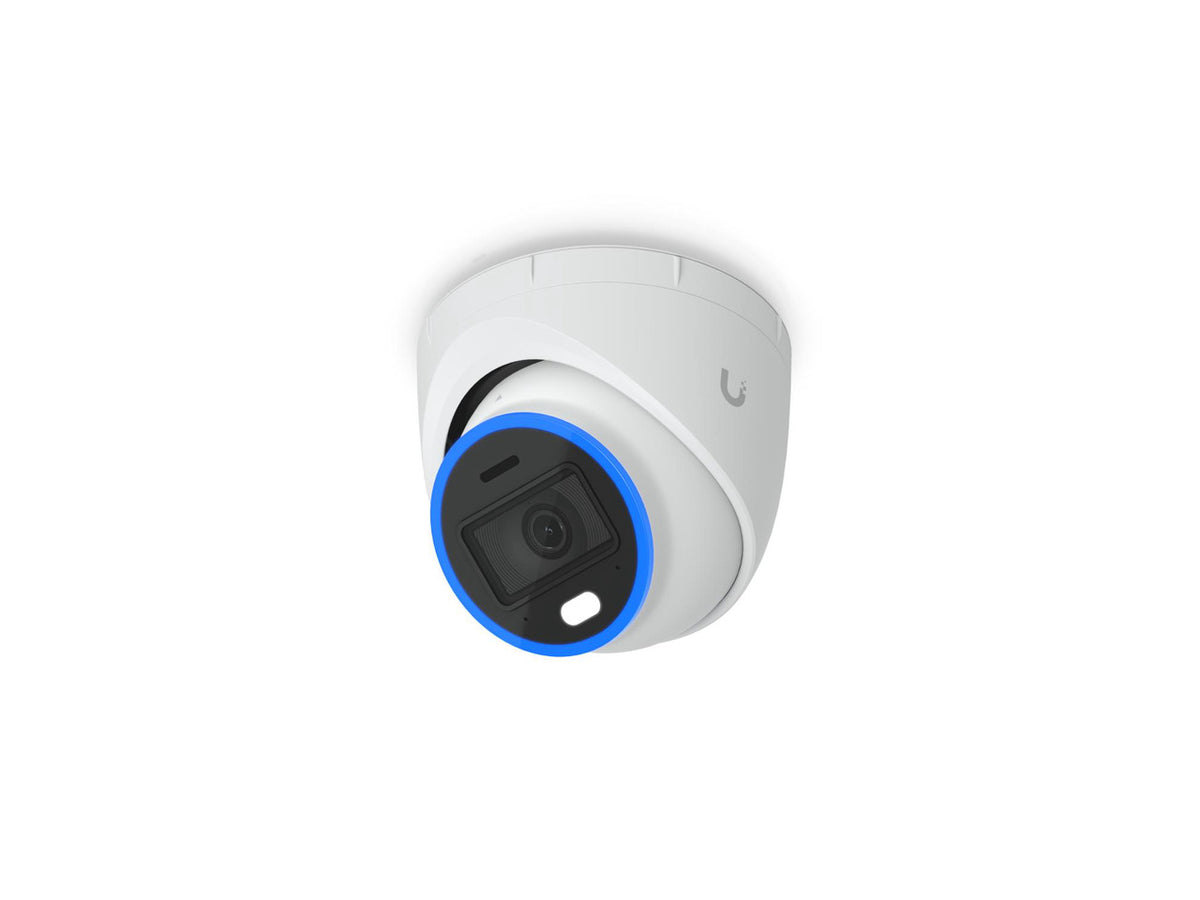 Front view of the Ubiquiti UniFi AI Turret 8MP 4K outdoor security camera
