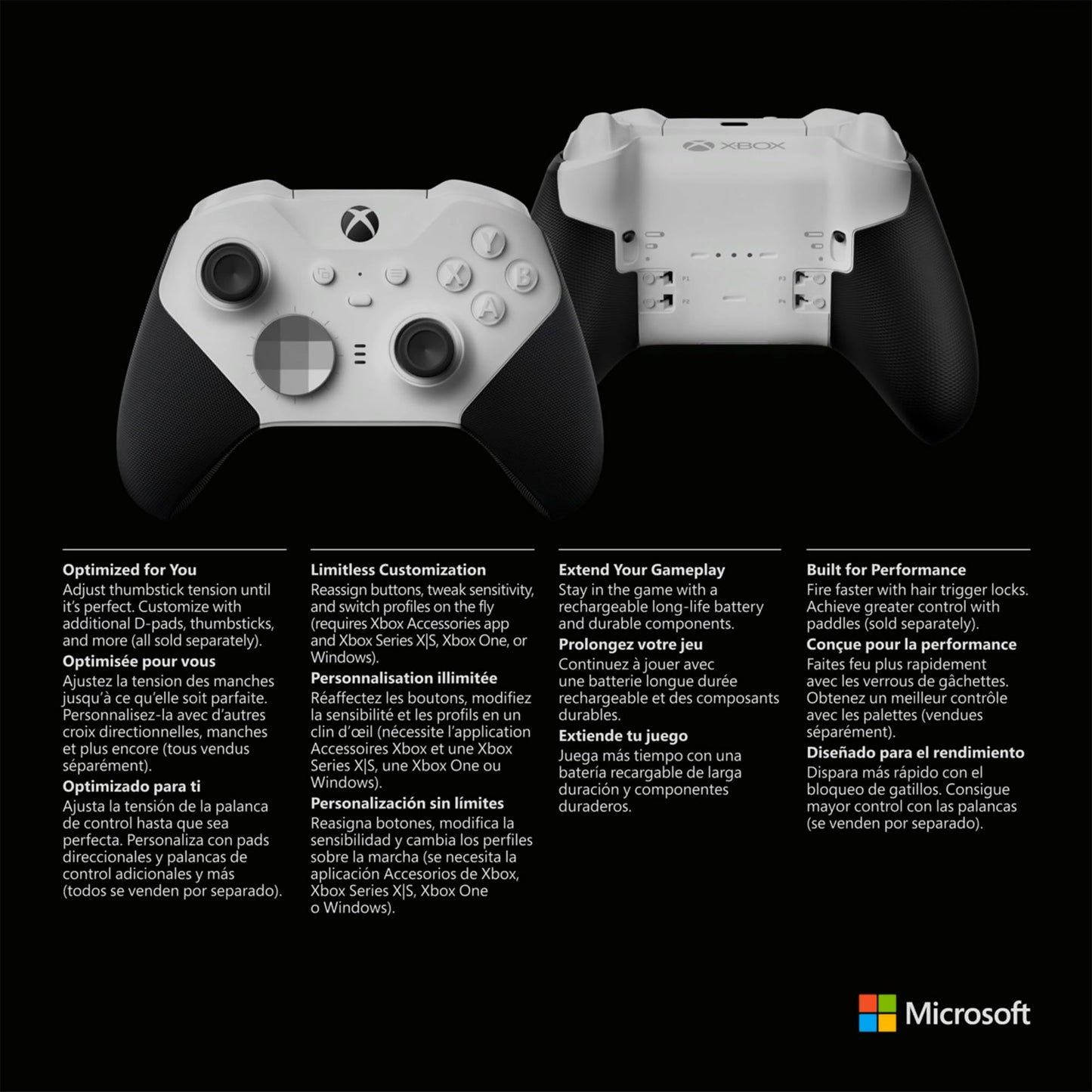 Xbox Elite Series 2 Wireless Controller - White