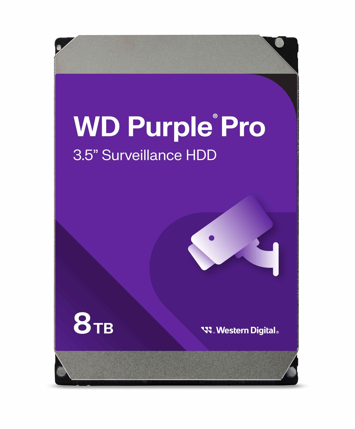 WD Purple Pro WD8002PURP 8TB 7200 RPM 256MB Cache SATA 6.0Gb/s 3.5" Hard Drives