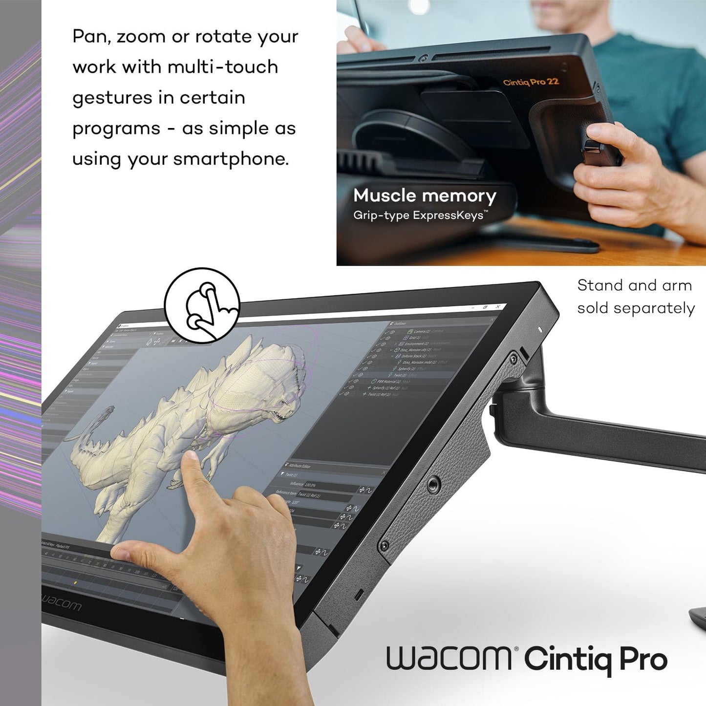 Wacom Cintiq Pro 22 Creative Pen & Touch Display