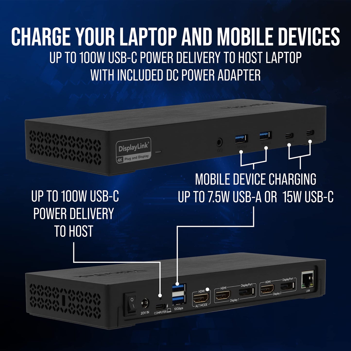 VisionTek VT7400 Docking Station 901502