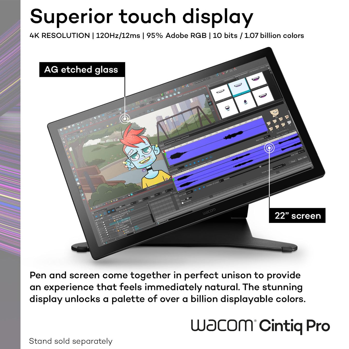 Wacom Cintiq Pro 22 Creative Pen & Touch Display