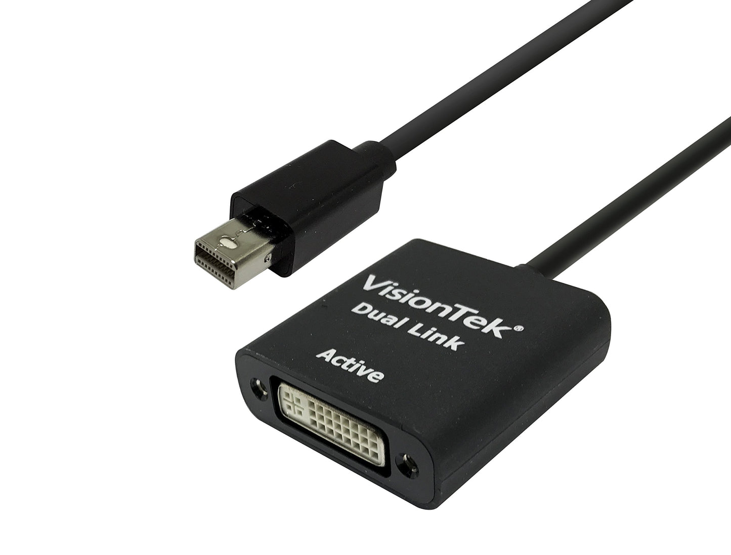 VisionTek 900640 Mini DisplayPort to Dual Link DVI-D Active Adapter (M/F)