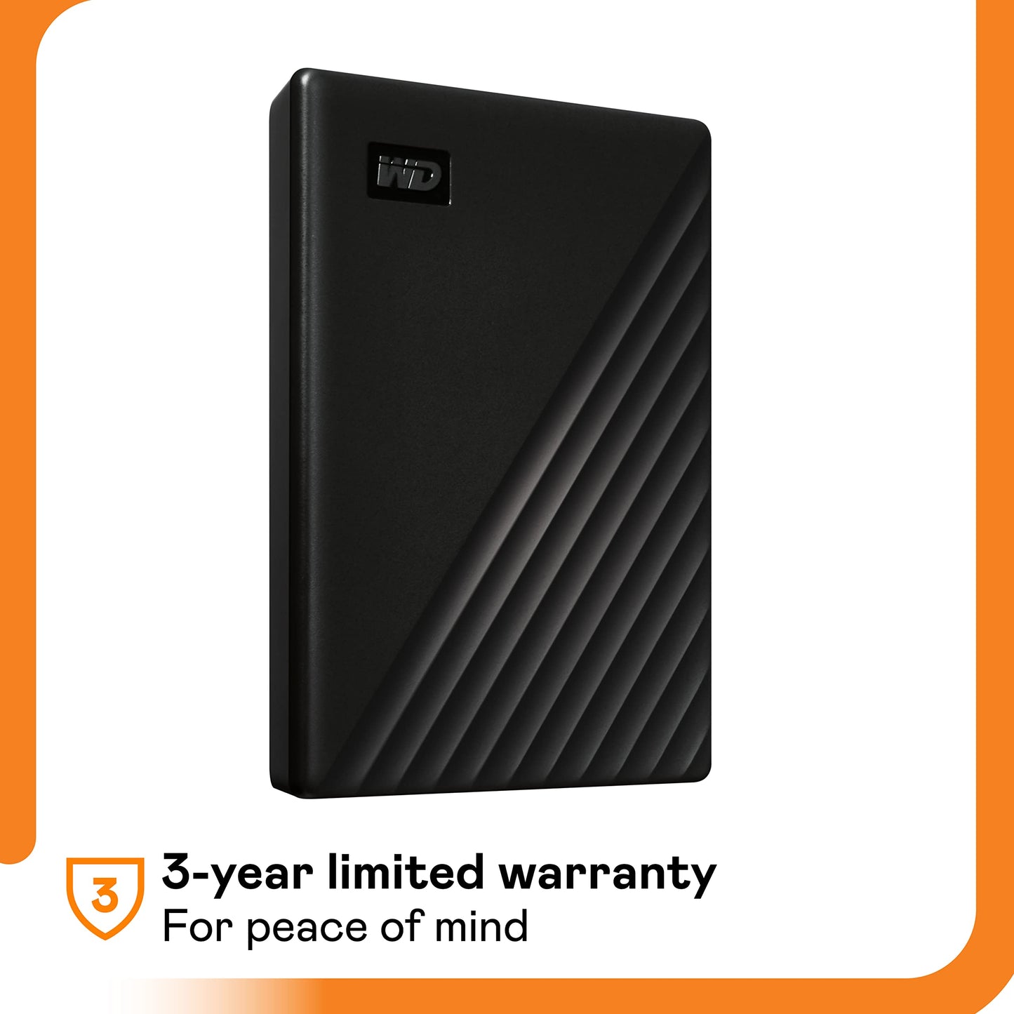 WD 6TB My Passport Portable Storage External Hard Drive (WDBR9S0060BBK-WESN)