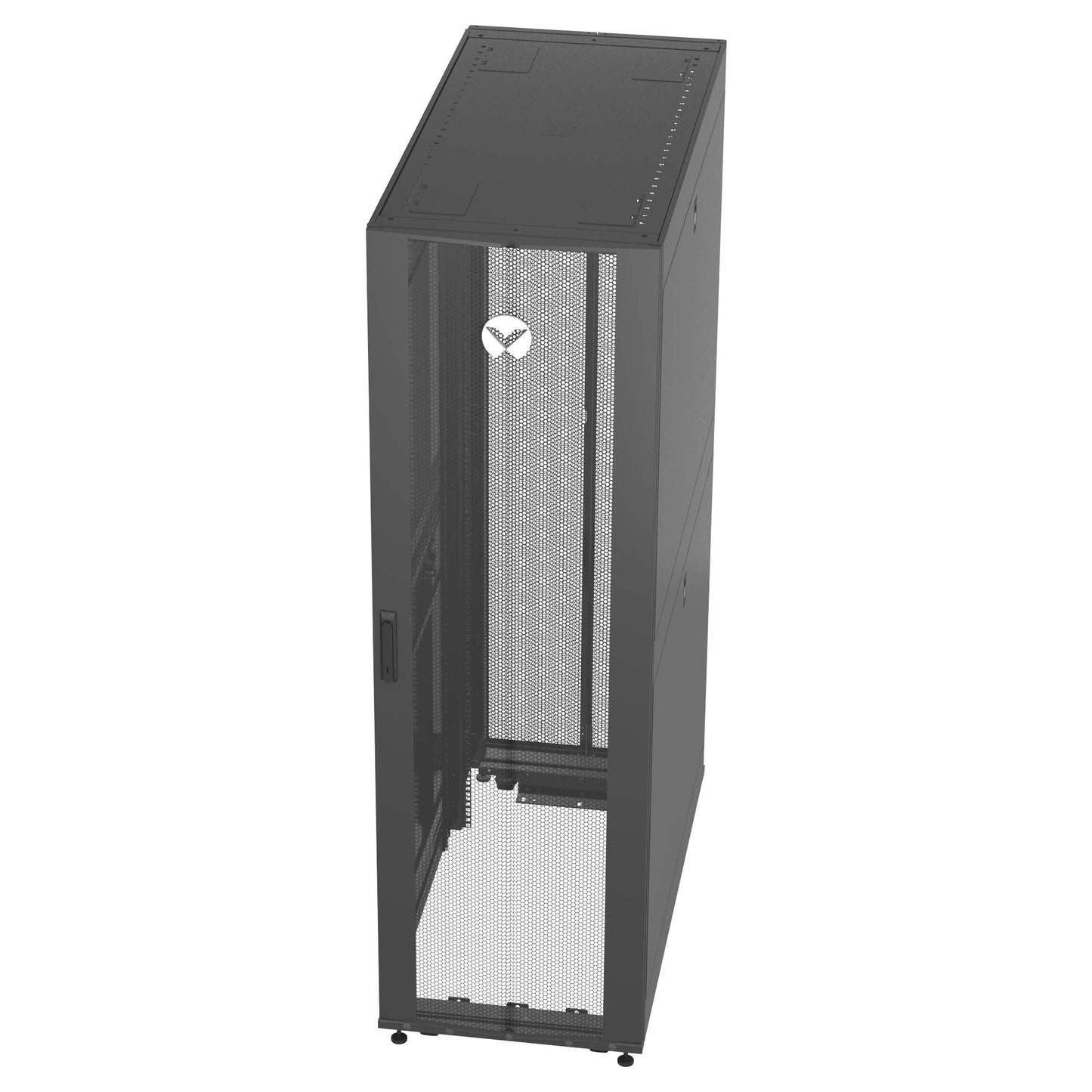 Vertiv&trade; VR Rack - 42U with Doors/ Sides & Casters