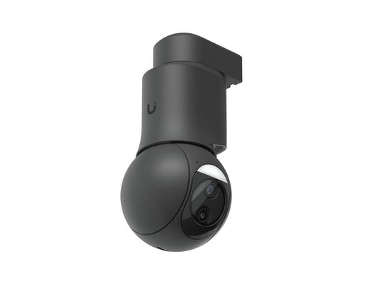 Side view of Ubiquiti G6 PTZ IP camera showing mounting bracket and PTZ head