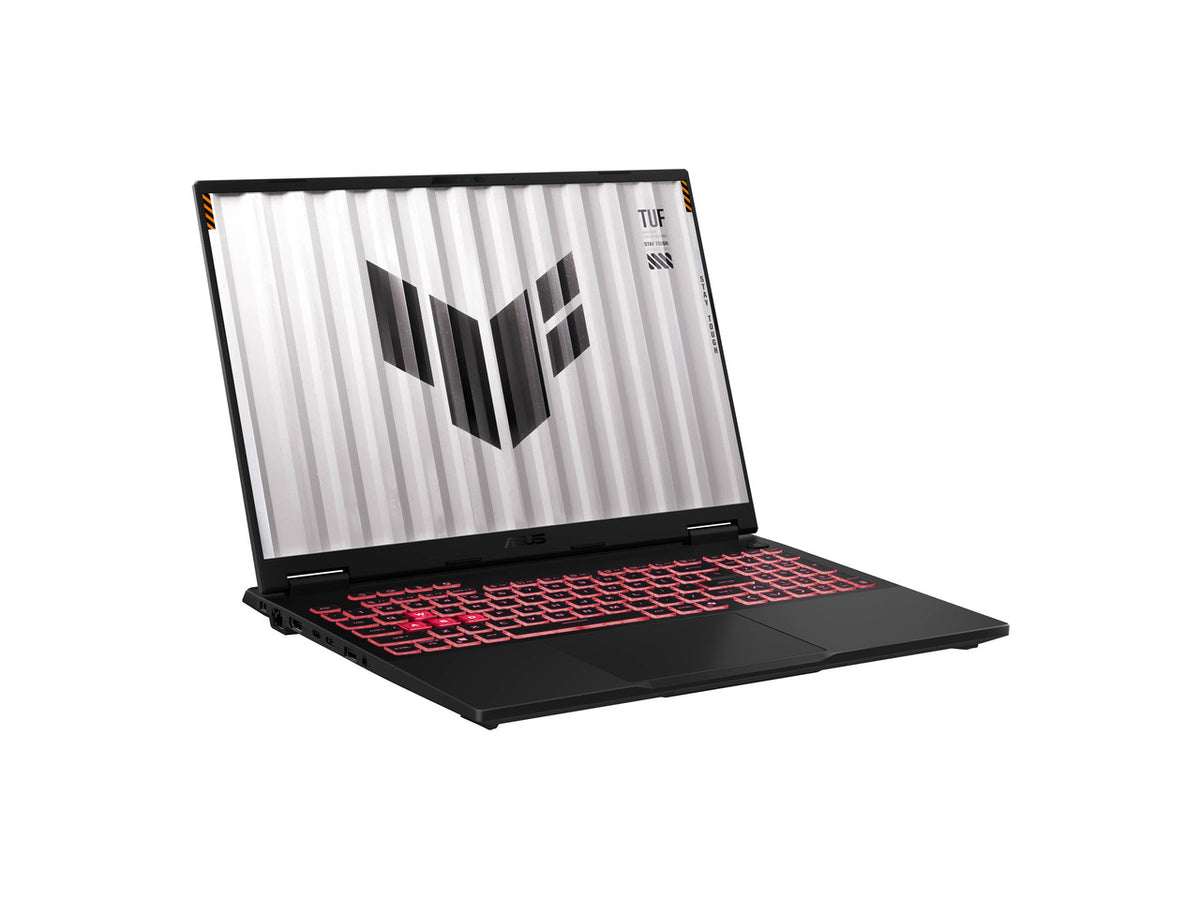 Side profile view of ASUS ROG Strix 18 showing connectivity ports