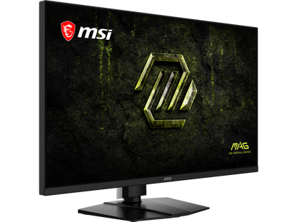 Rear I/O ports and connectivity options of the MSI MAG 321UPD E14