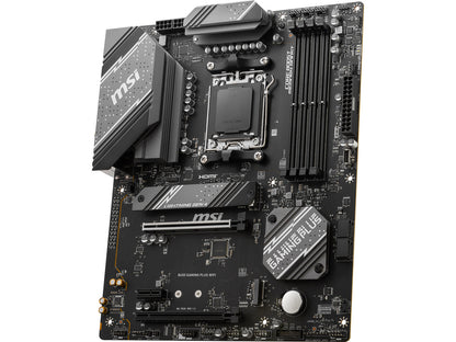 MSI B650 GAMING PLUS WIFI R retail packaging box