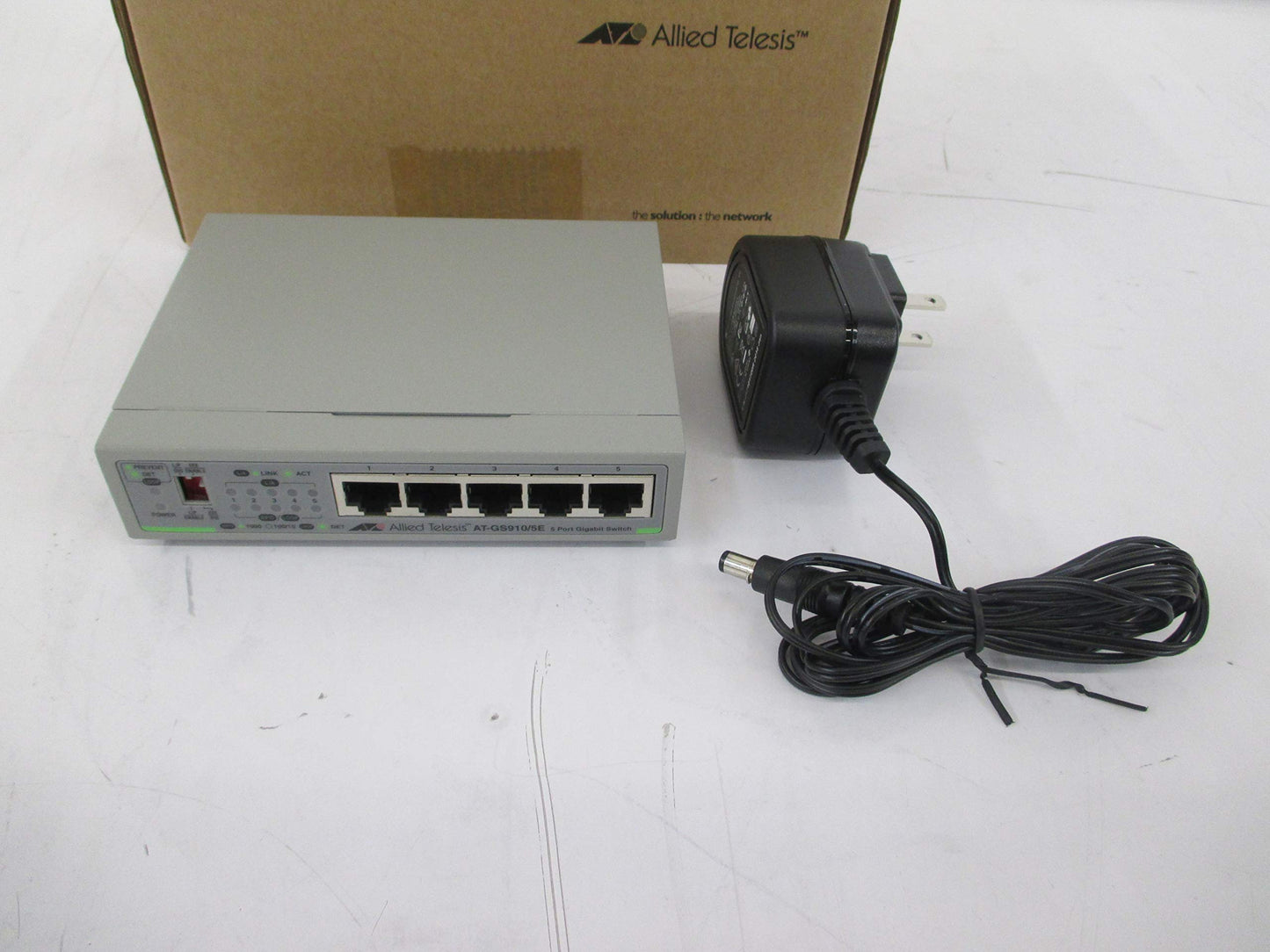 Allied Telesis GS910 AT-GS910/5E-10 Unmanaged Gigabit Ethernet Unmanaged Switch