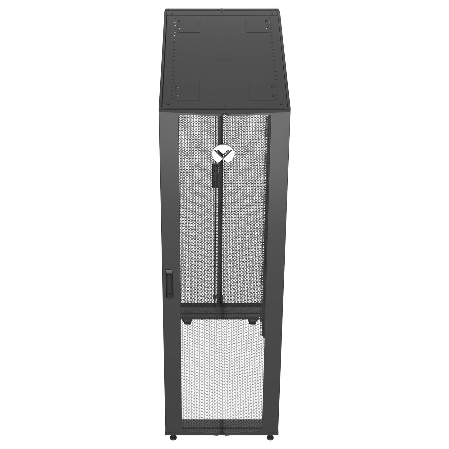 Vertiv&trade; VR Rack - 42U with Doors/ Sides & Casters