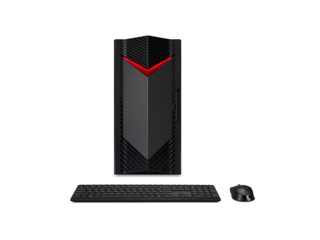 Acer Gaming Desktop PC N50-650-UR15 Intel Core i5-13400F 16GB DDR4 1 TB PCIe SSD GeForce RTX 4060 Windows 11 Home