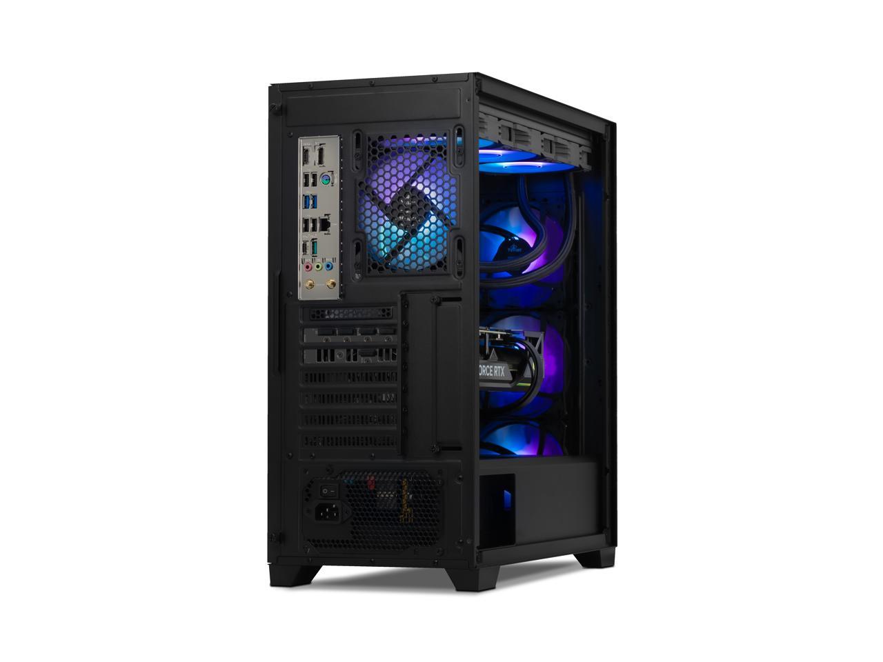 YEYIAN Gaming PC Phoenix Glass GeForce RTX 4070 Ti Super - AI Accelerated Intel