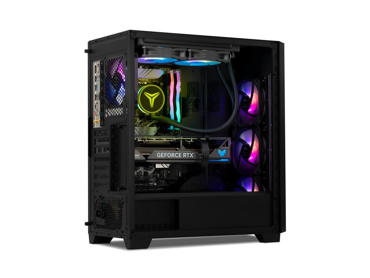 YEYIAN Gaming PC Phoenix Glass GeForce RTX 4080 Super - AI Accelerated Intel