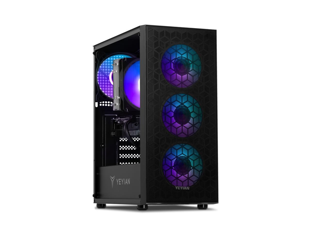 YEYIAN Gaming PC Yumi GeForce RTX 4060 - AI Accelerated Intel Core i5 13400F