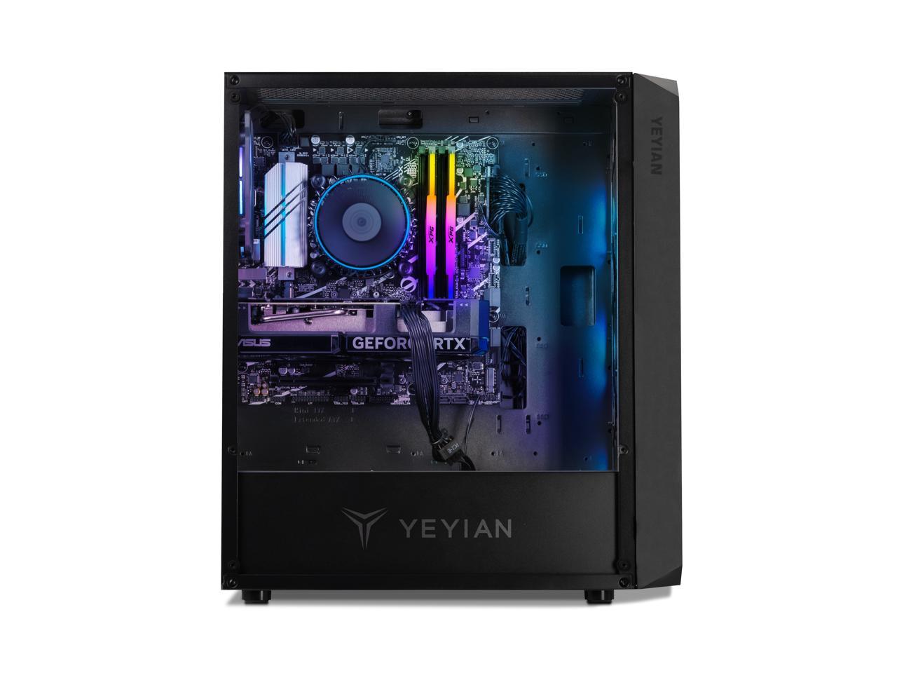 YEYIAN TANTO Gaming PC Desktop INTEL i5- 14400F NVIDIA RTX 4060 Ti Super-AI